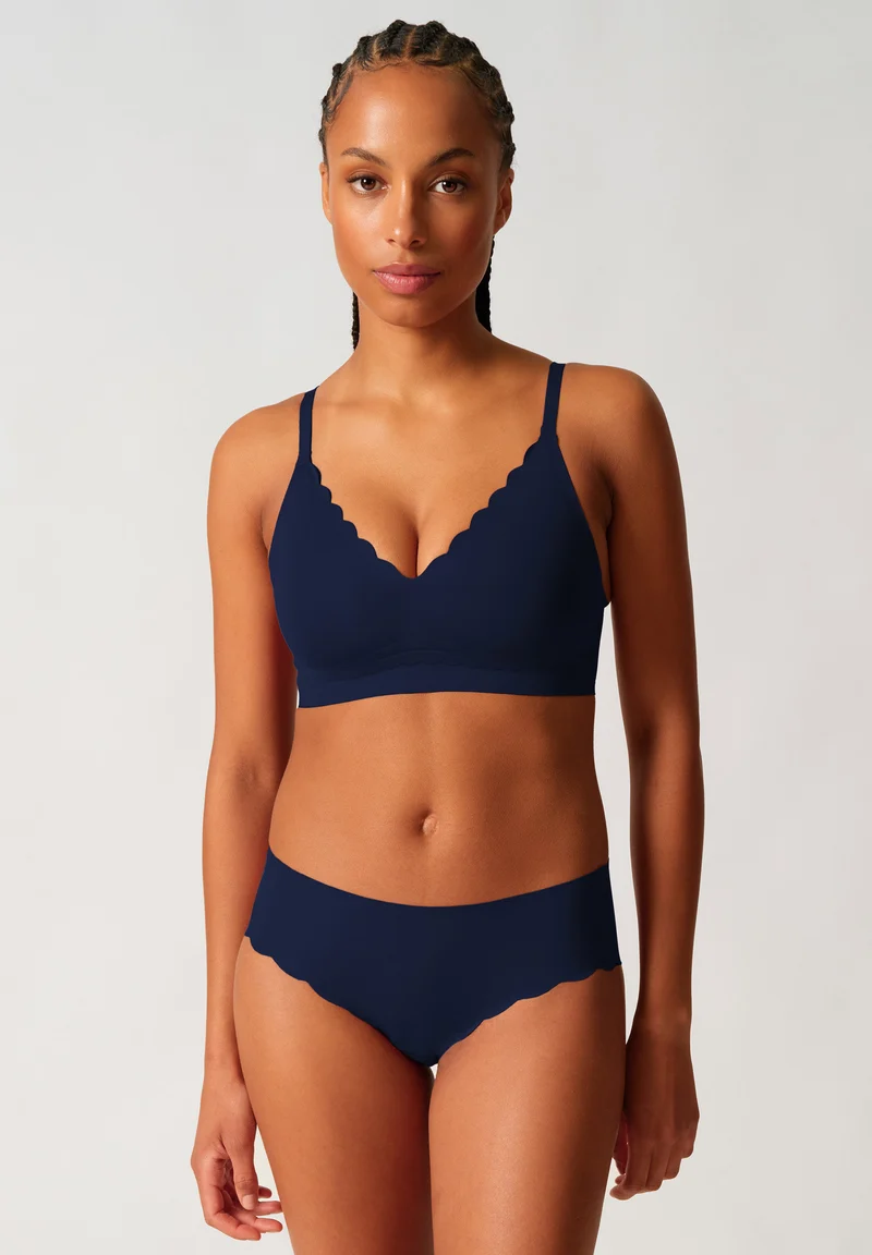 Sensation Crop top remov. pads | cheeky navy 087053-08S548