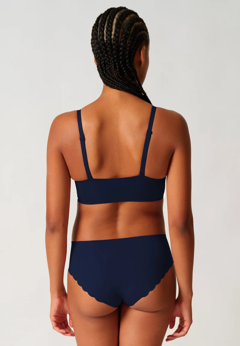 Sensation Crop top remov. pads | cheeky navy 087053-08S548
