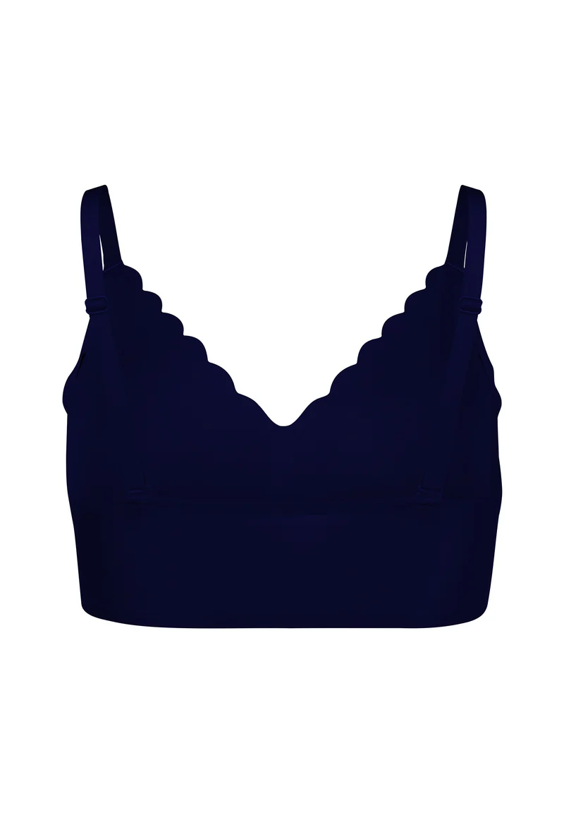 Sensation Crop top remov. pads | cheeky navy 087053-08S548