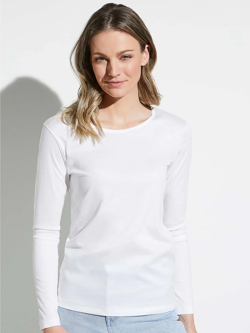 Shirt langarm, Rundhals PURENESS
