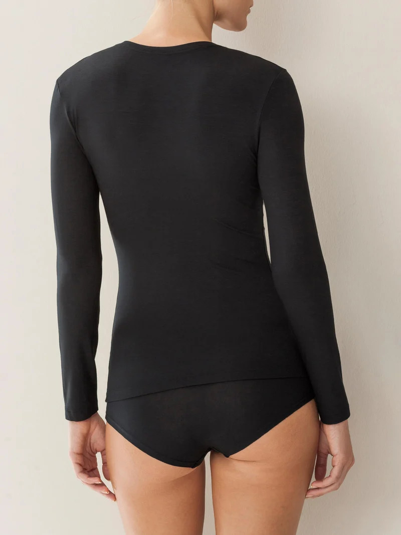 Shirt langarm, Rundhals PURENESS