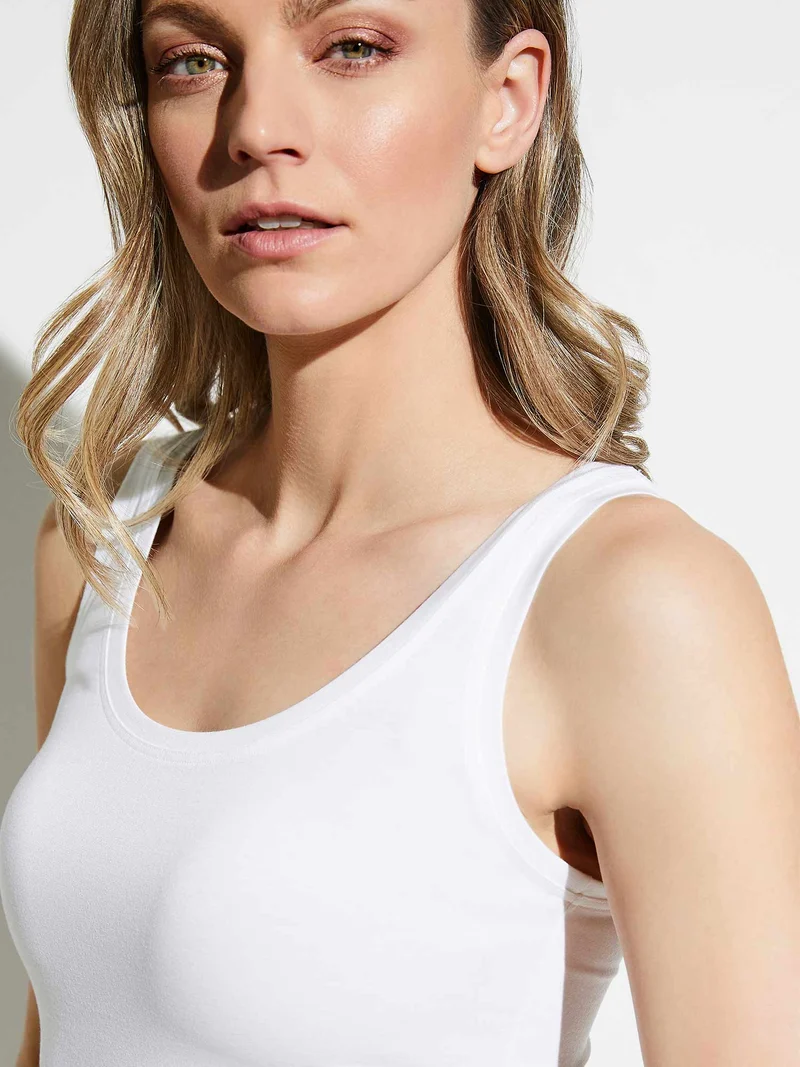 Top, Rundhals-Ausschnitt, PURENESS