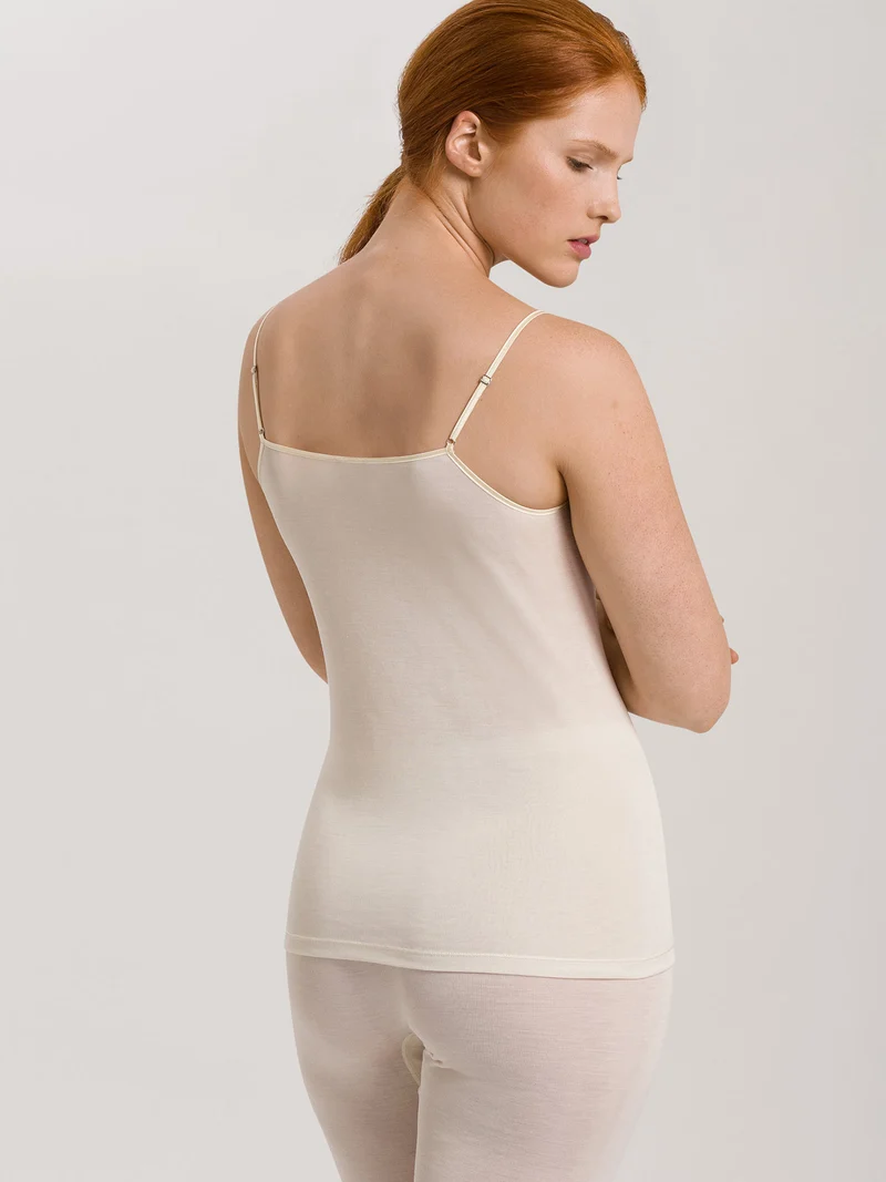 Spaghetti Top V-Neck PURE SILK