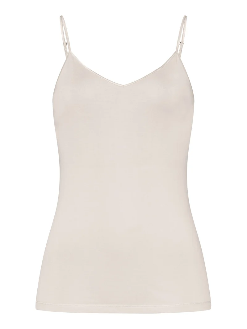 Spaghetti Top V-Neck PURE SILK
