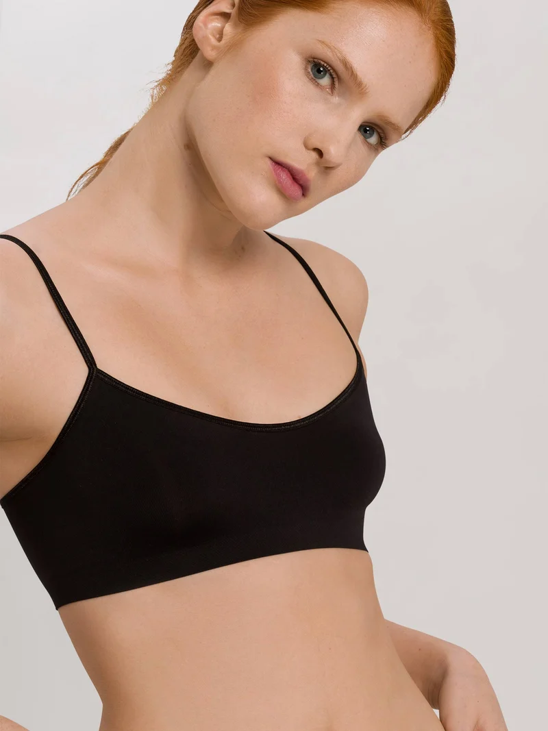 Crop Top, Bustier, mit Spaghetti-Trägern TOUCH FEELING
