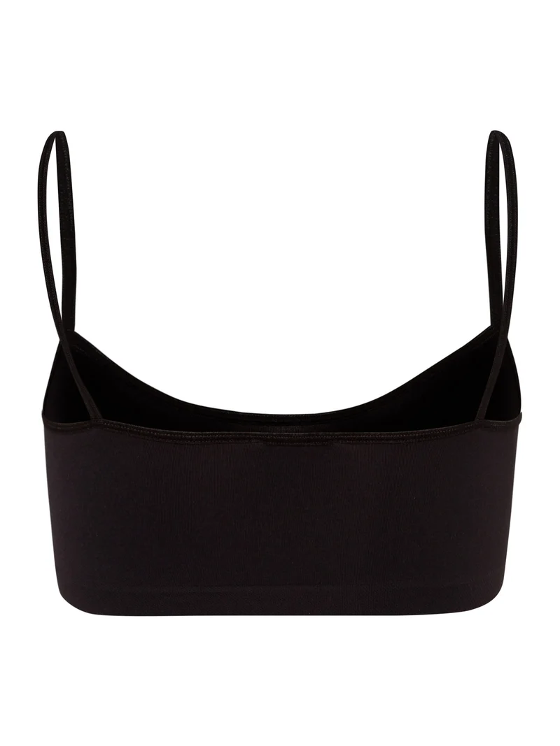 Crop Top, Bustier, mit Spaghetti-Trägern TOUCH FEELING