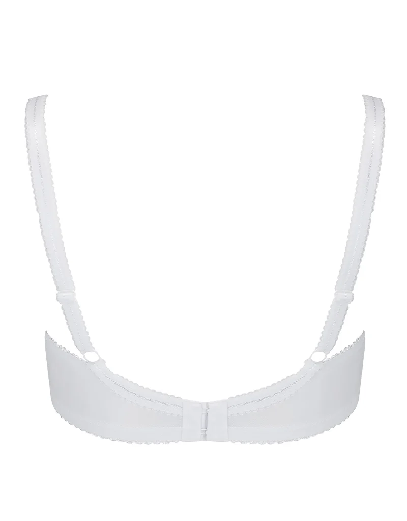Pour Moi Madison Balconette Bra White
