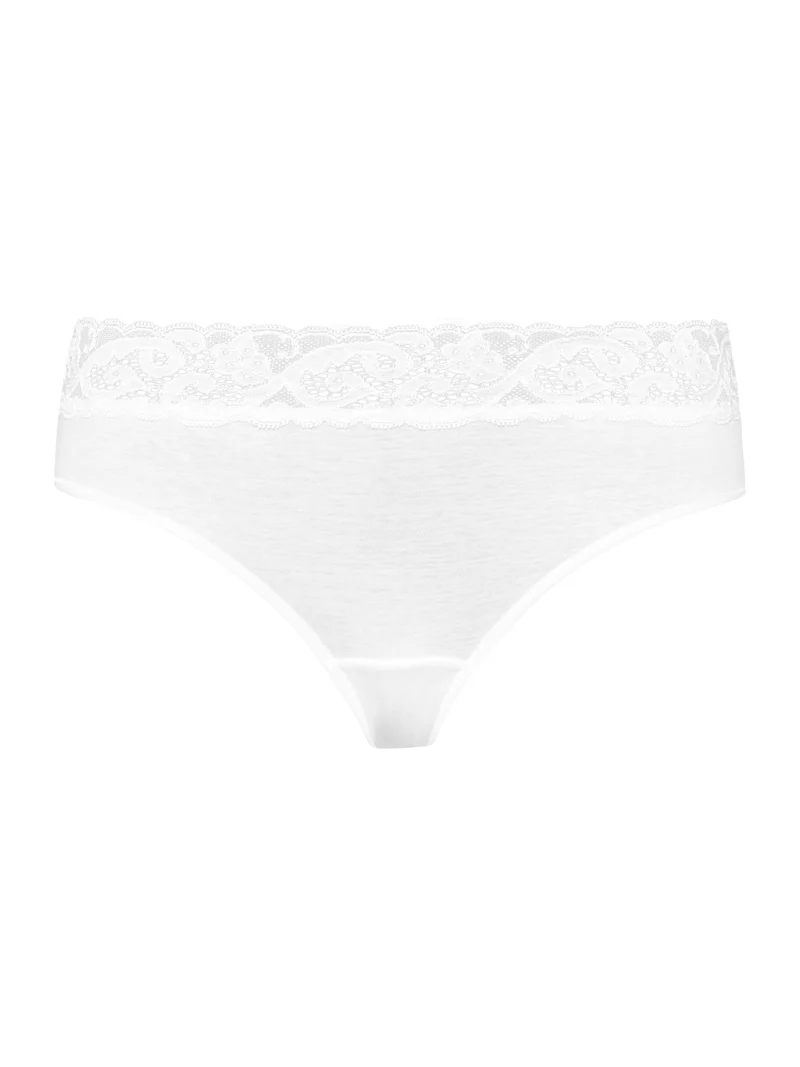 Midi Briefs, Midi Slip mit Spitzenbund MOMENTS