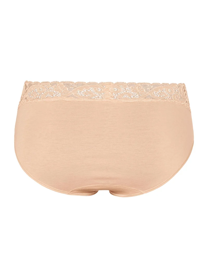 Midi Briefs, Midi Slip mit Spitzenbund MOMENTS