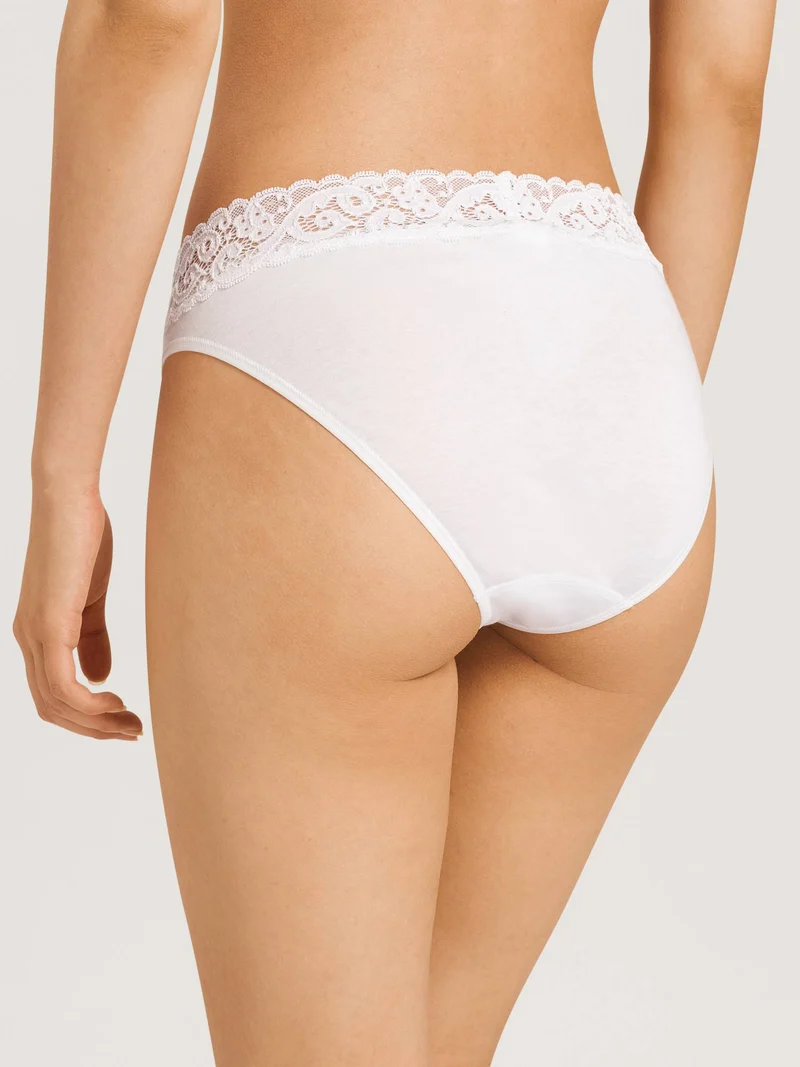 Mini Briefs, Mini Slip mit Spitzenbund, MOMENTS
