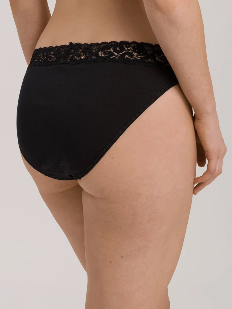 Mini Briefs, Mini Slip mit Spitzenbund, MOMENTS