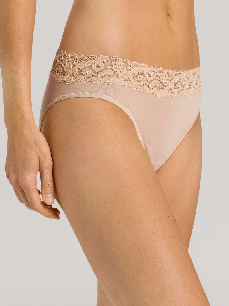Mini Briefs, Mini Slip mit Spitzenbund, MOMENTS
