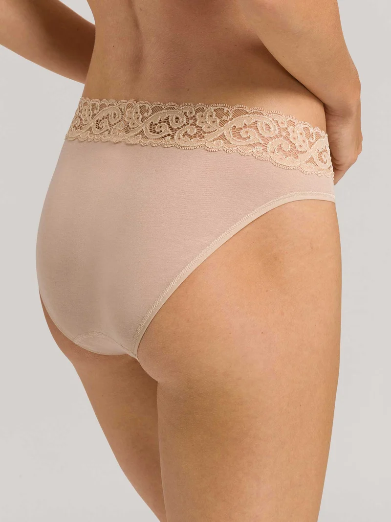 Mini Briefs, Mini Slip mit Spitzenbund, MOMENTS