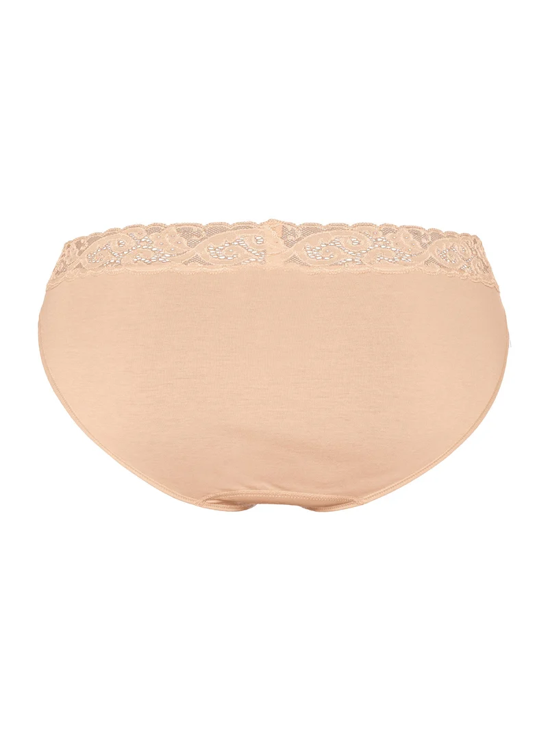 Mini Briefs, Mini Slip mit Spitzenbund, MOMENTS