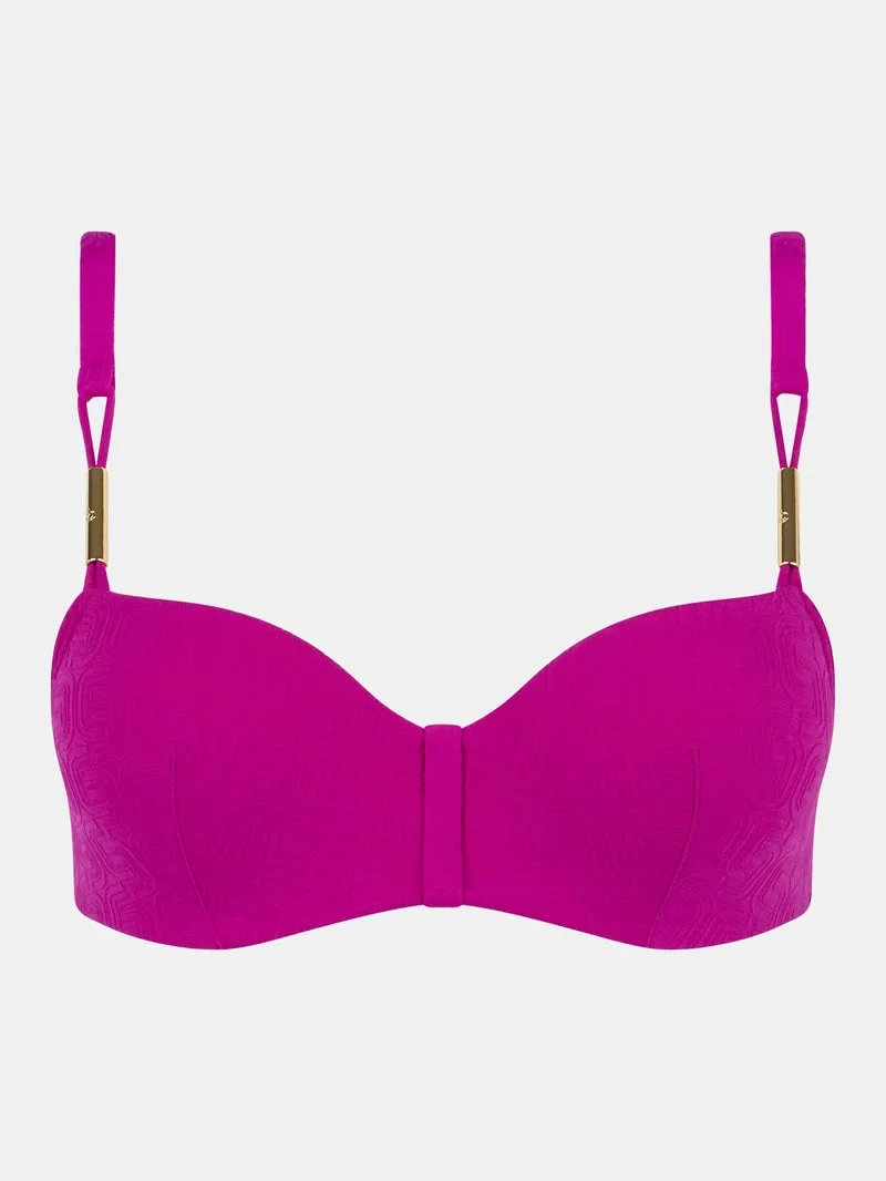 Chantelle Bademode - Hera Halbschalen-Memory-BH Tyrian Fuchsia
