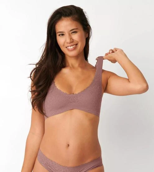 Sloggi Zero Feel Lace 2.0 Bralette cacao