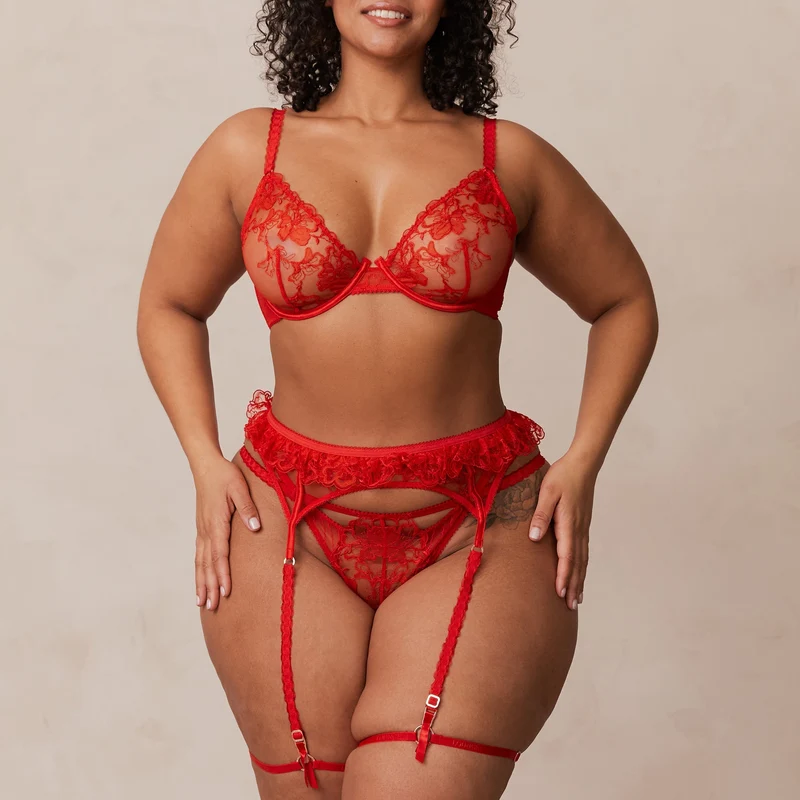 Danielle Intimates Bra - Red