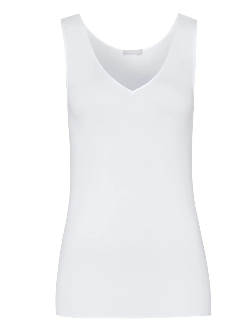 (Tank-)Top V-Neck COTTON SEAMLESS