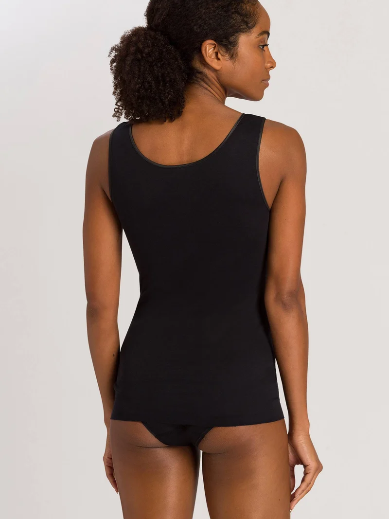 (Tank-)Top V-Neck COTTON SEAMLESS
