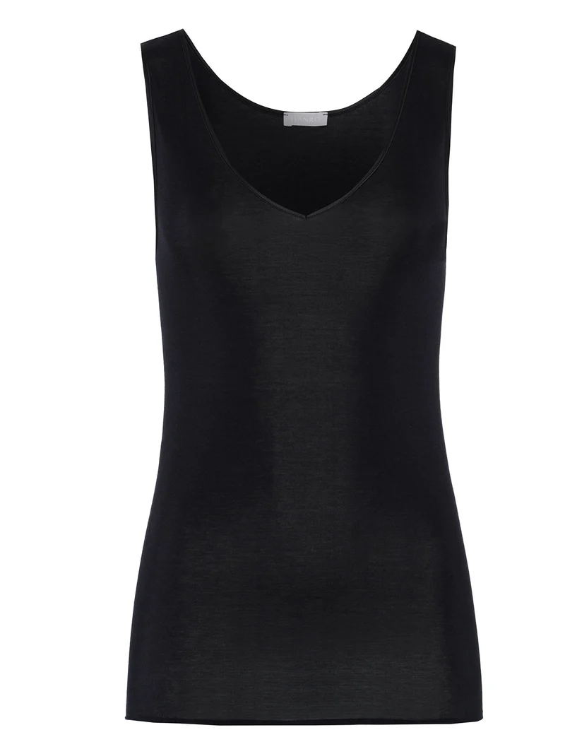 (Tank-)Top V-Neck COTTON SEAMLESS
