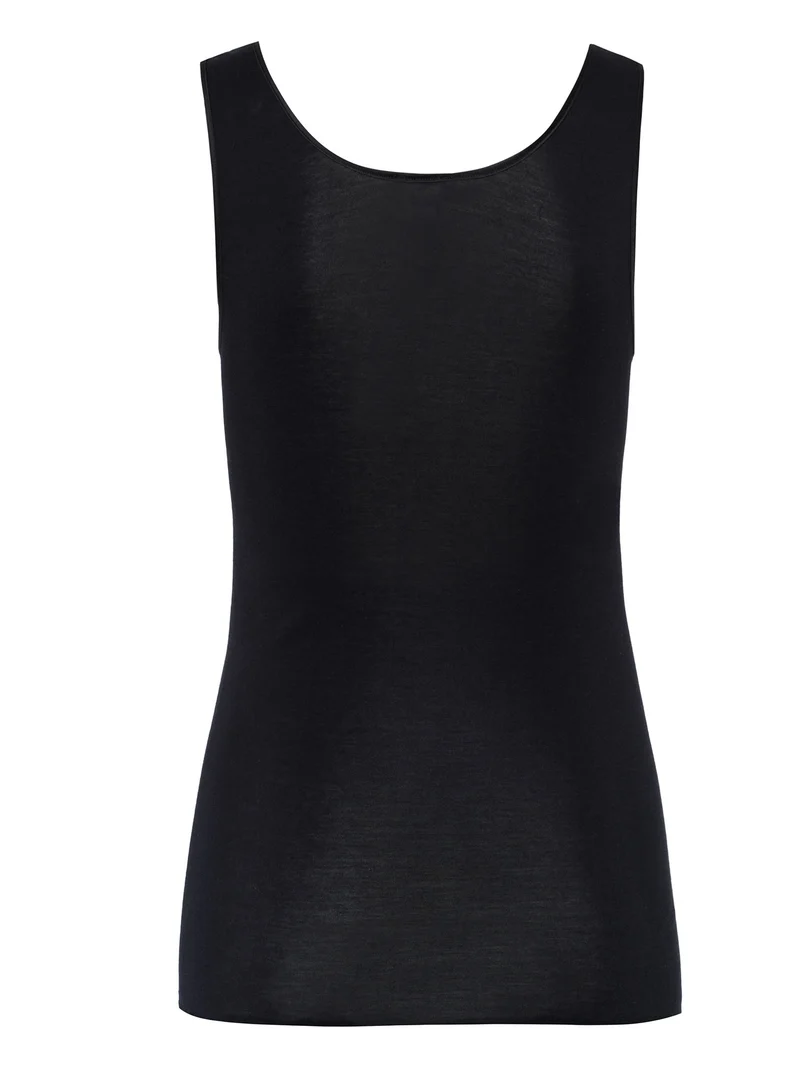 (Tank-)Top V-Neck COTTON SEAMLESS