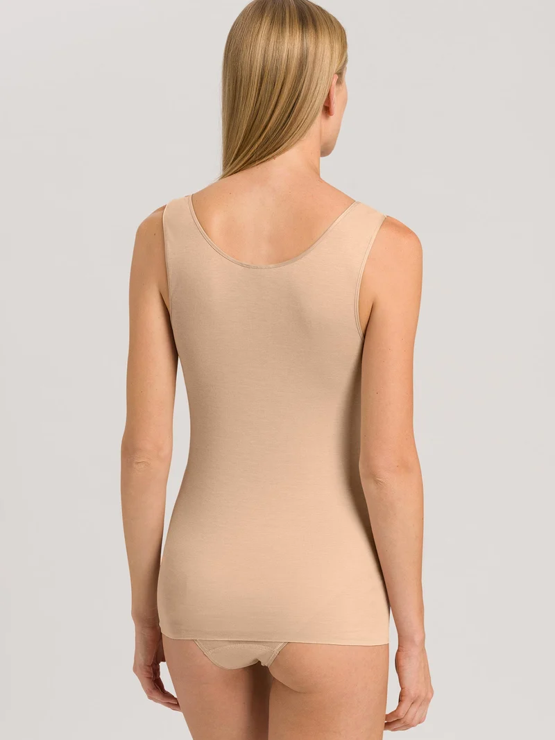 (Tank-)Top V-Neck COTTON SEAMLESS
