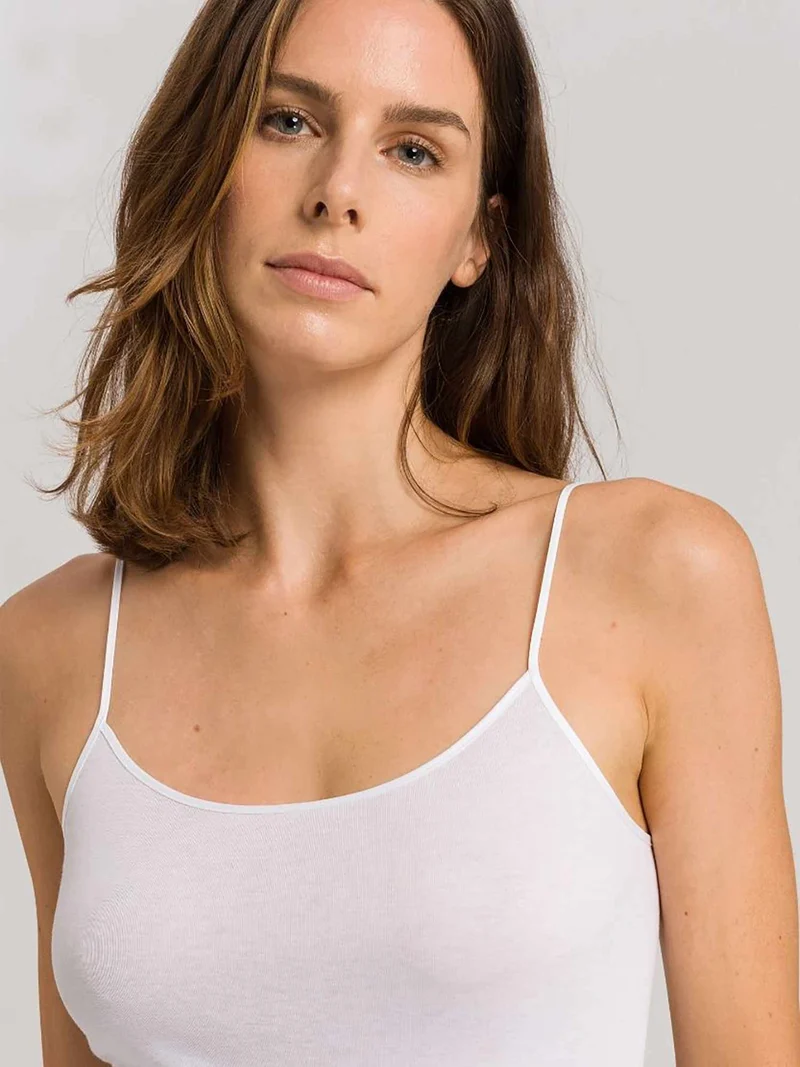 Spaghetti-Top COTTON SEAMLESS