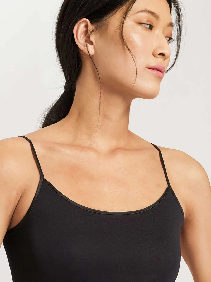 Spaghetti-Top COTTON SEAMLESS