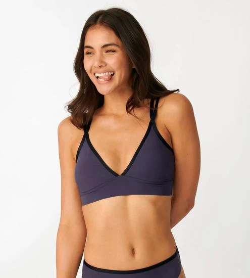 Sloggi Shore Tropical Gar Bralette ink grey