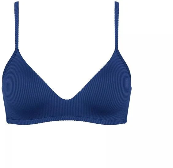 Sloggi Shore Dottyback Bikini-Oberteil mit gepolsterten Cups twilight blue