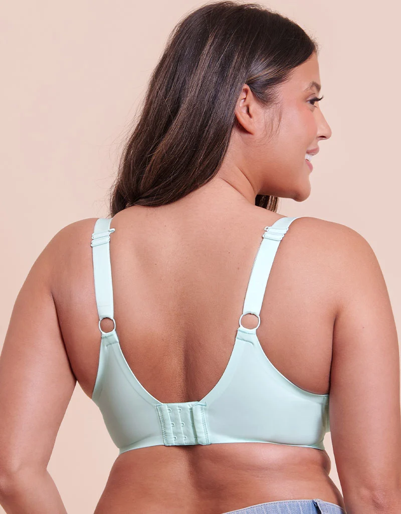Curvy Kate Smoothie Spacer Moulded T-Shirt Plunge Bra Pale Mint