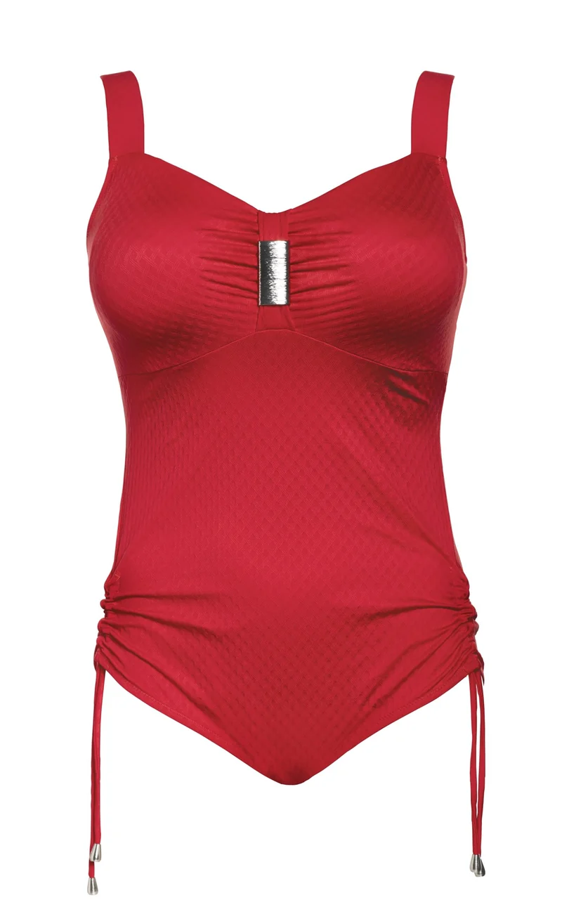Badeanzug St. Tropez Cup B - K 9112-3-brombeer
