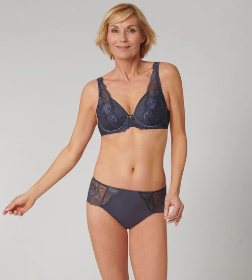 Triumph Briefs Wild Peony Florale Maxi pebble grey