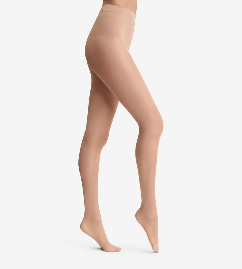 Dunkle Strumpfhose mit Bauch-weg-Effekt 25D - Diam’s Ventre Plat