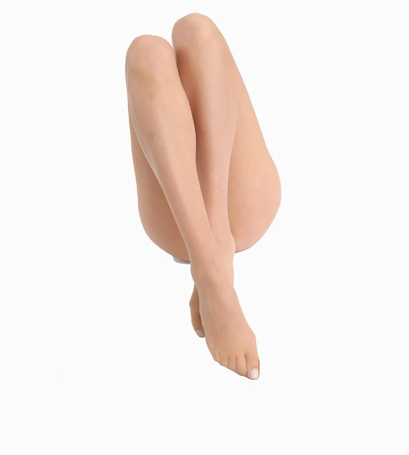 Braune bräunende Strumpfhose mit natürlichem Finish 17D - Teint de Soleil