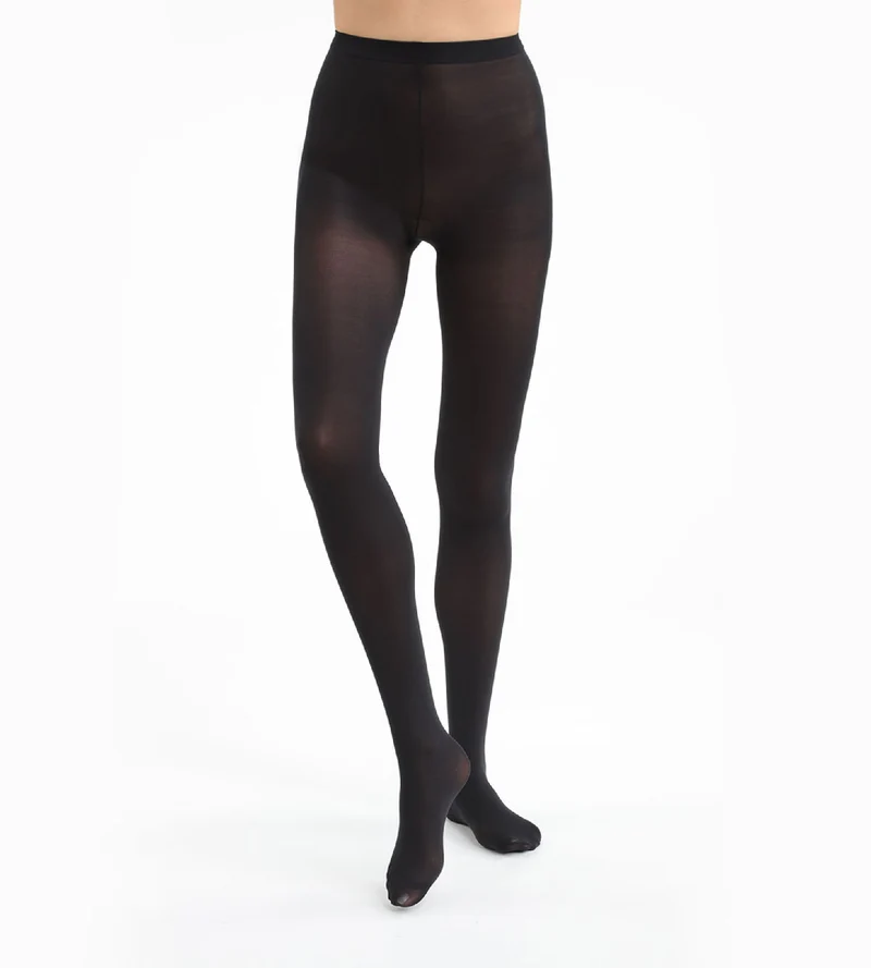 Schwarze beinformende Strumpfhose 45D - Diam’s Jambes Fuselées