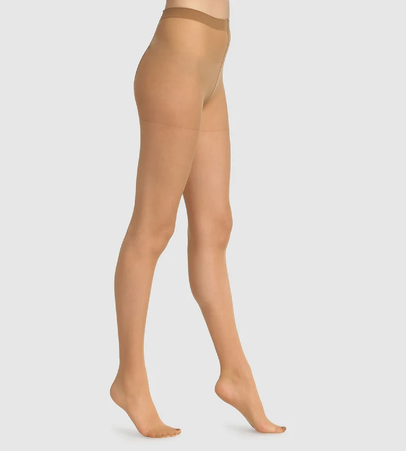 Ultra-transparente Strumpfhose 15D in Bernstein - DIM Mes Essentiels