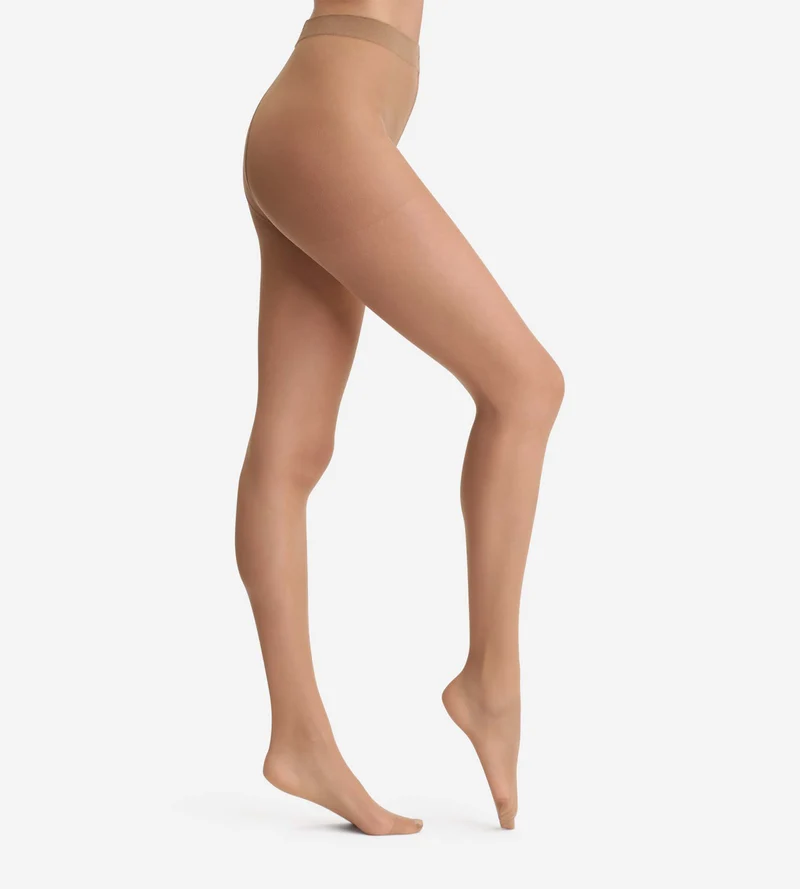 Ultra-transparente Strumpfhose 15D in Bernstein - DIM Mes Essentiels