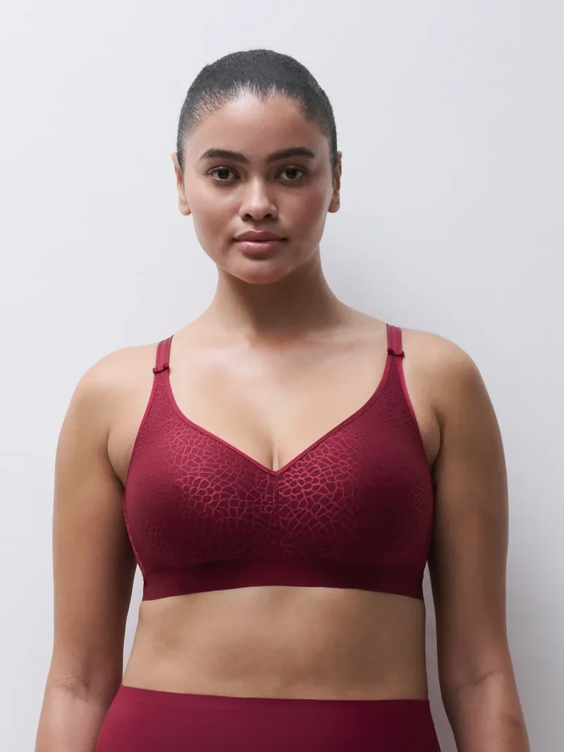 Chantelle - C Magnifique Bügelloser Stütz-BH Red Raspberry / Sedona