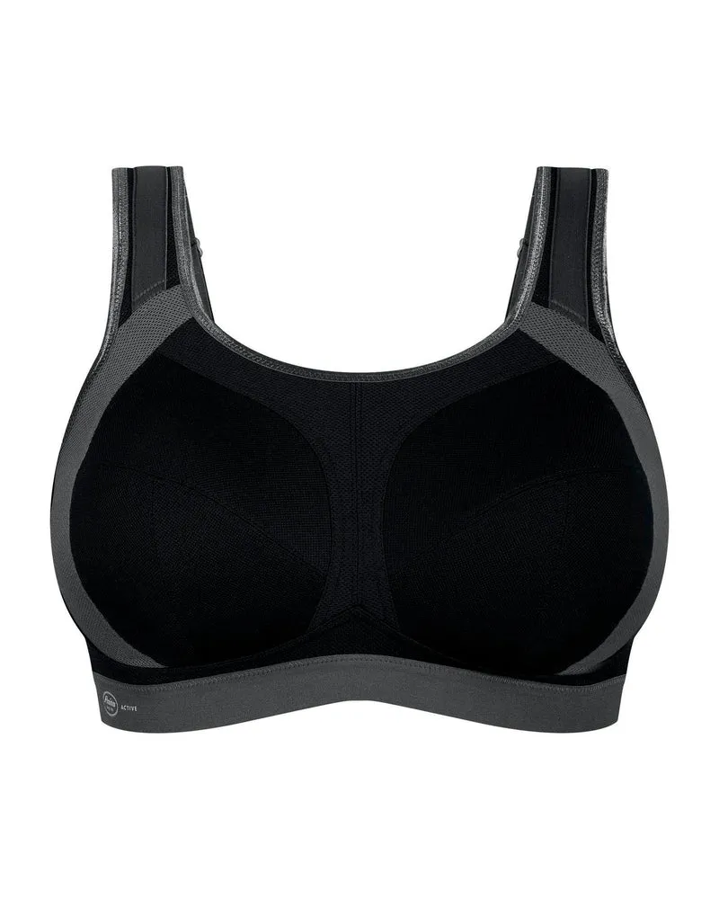 Sport-BH extreme 5567 -Cup K schwarz/anthrazit