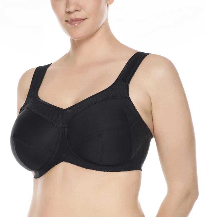 Sport-BH mit Bügel 6024 Cup D-L schwarz