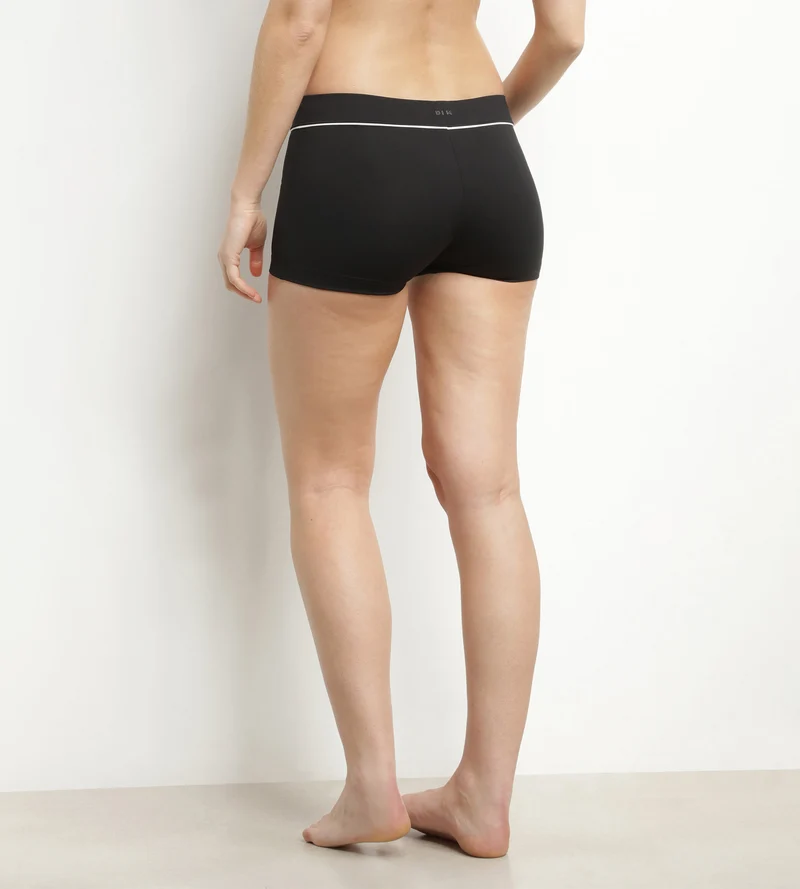 Schwarze Damen-Badeshorts aus Mikrofaser von Dim Move