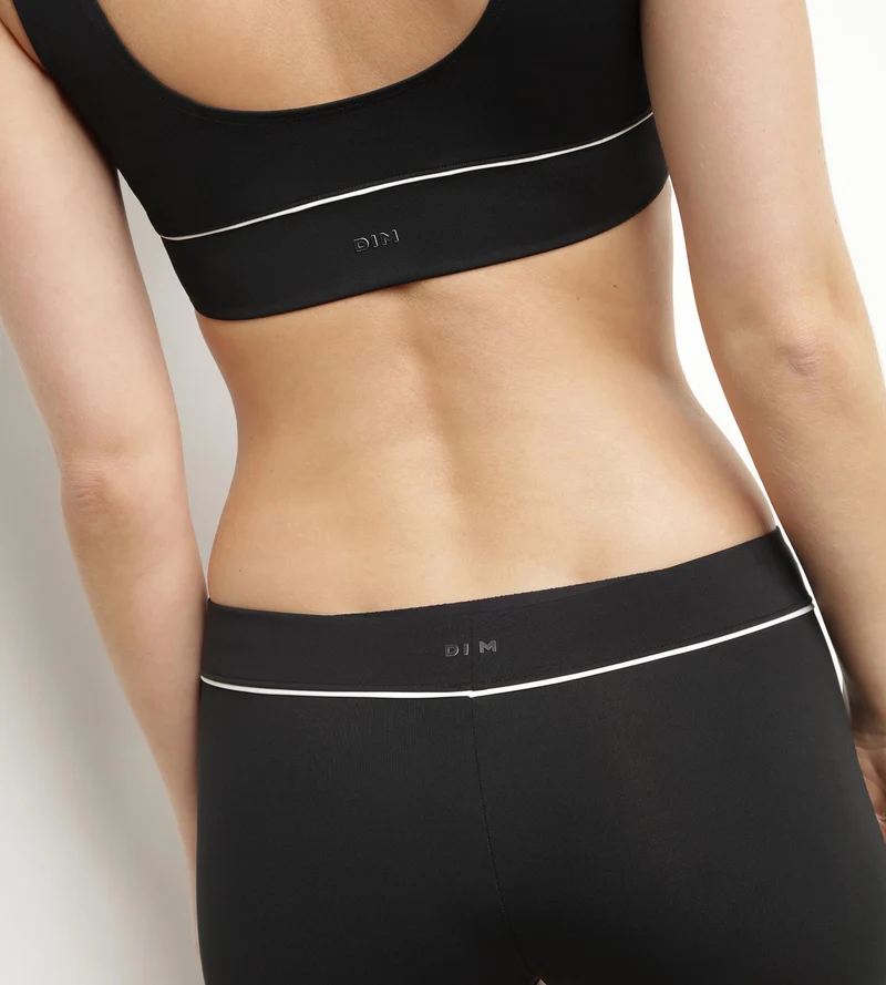 Schwarze Damen-Badeshorts aus Mikrofaser von Dim Move