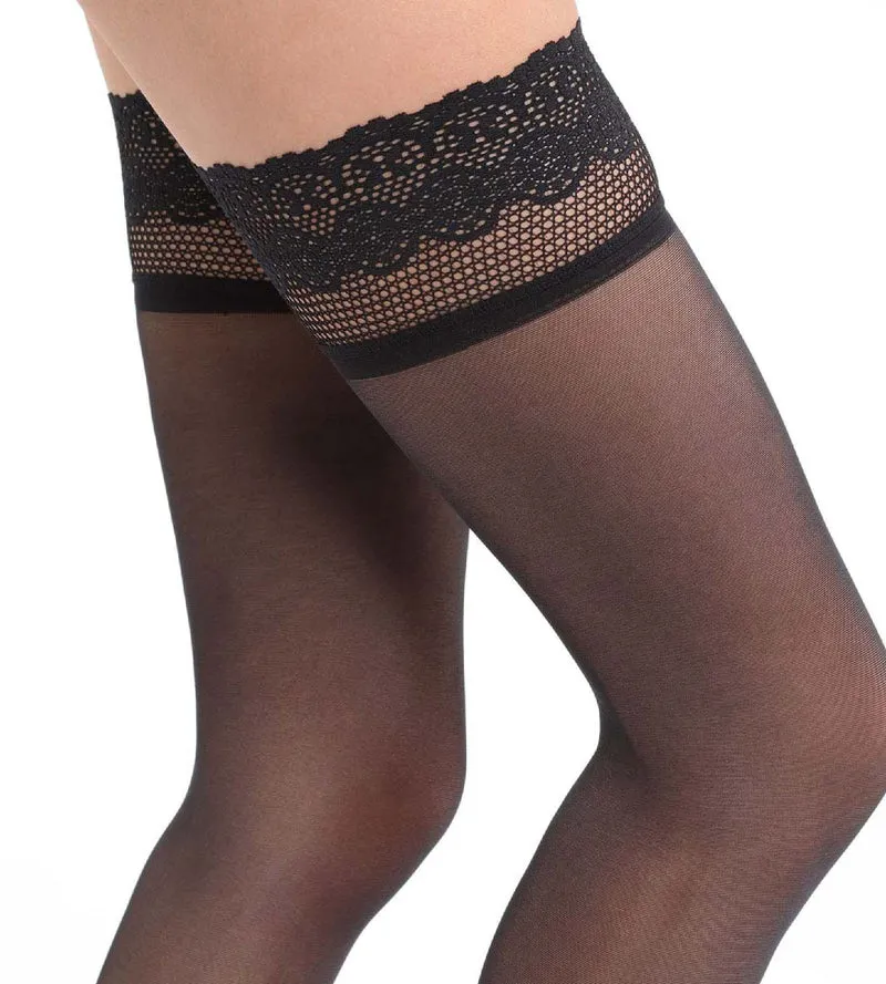 Schwarze Strümpfe "Bare Sensation" 25D - DIM Up