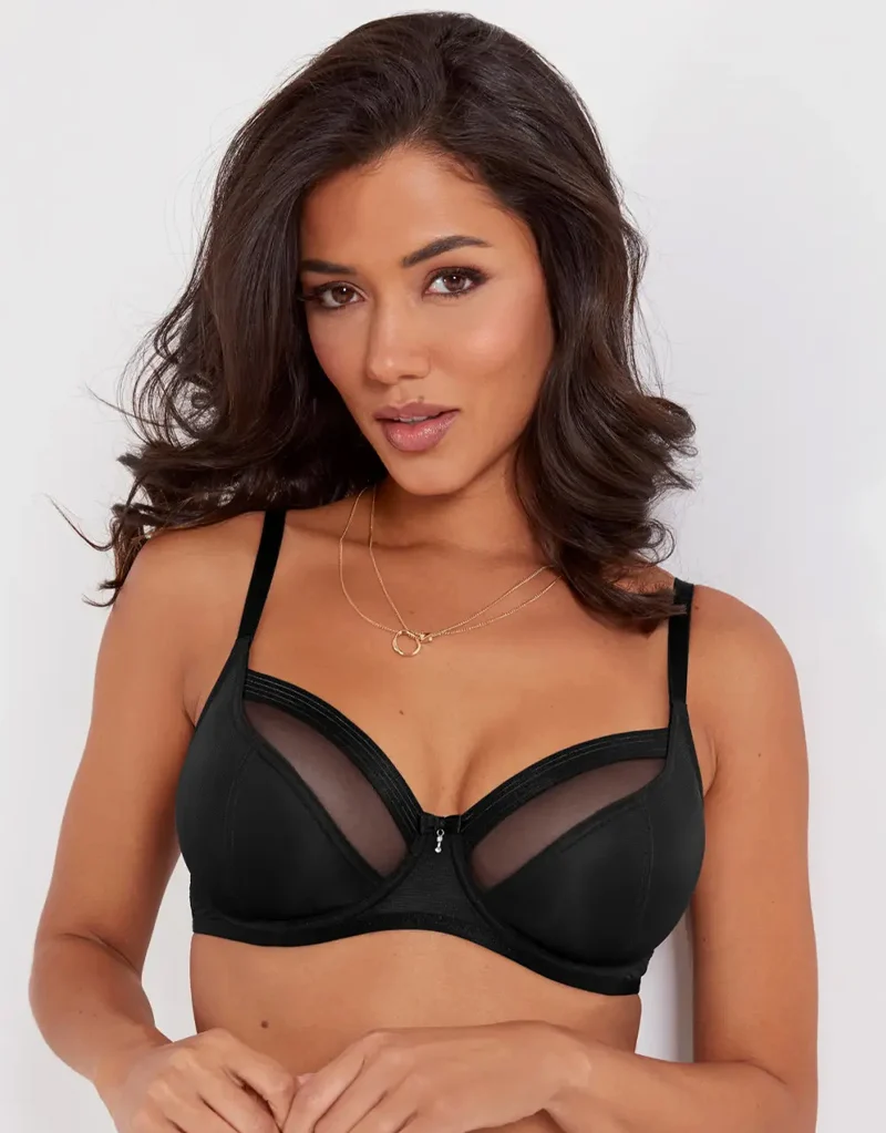 Pour Moi Viva Luxe Full Cup Bra Black