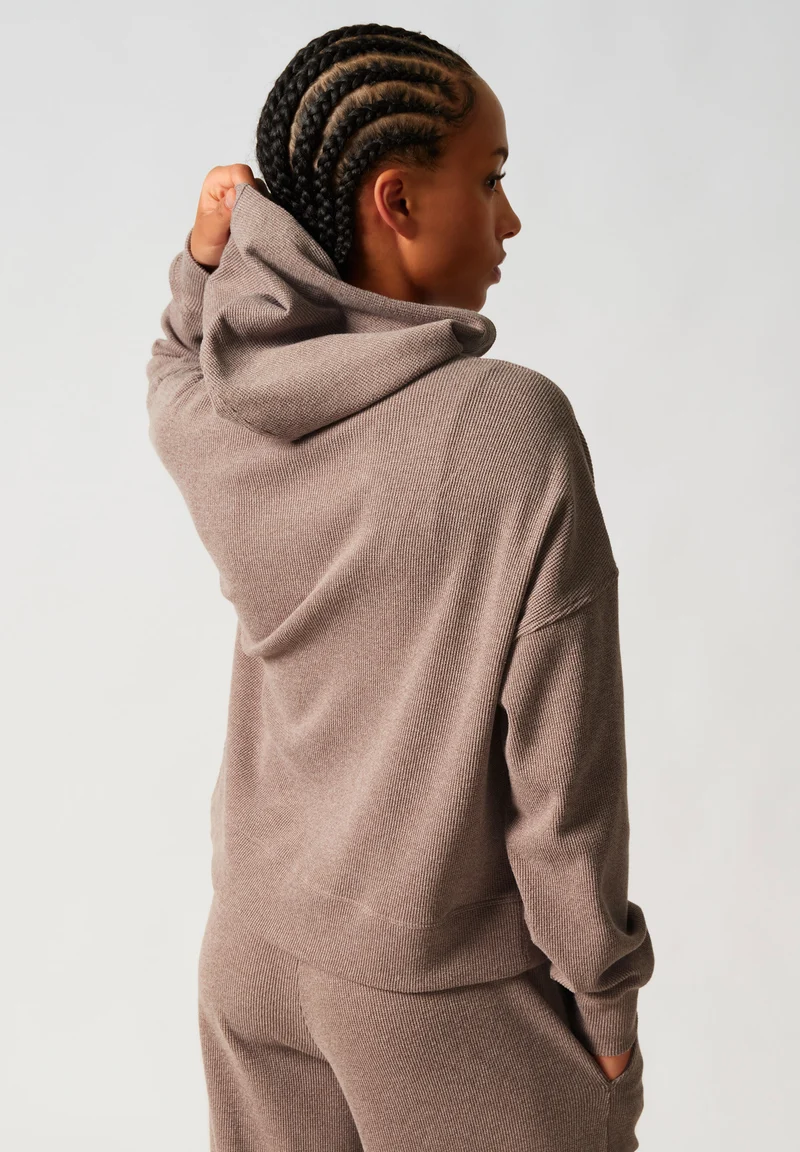 Cozy Waffles Jacket | taupe 087738-08A312
