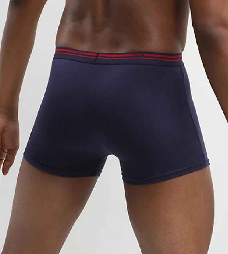 3er-Pack lavarote/dunkelblaue Boxershorts aus Stretch-Baumwolle - Classic Colors