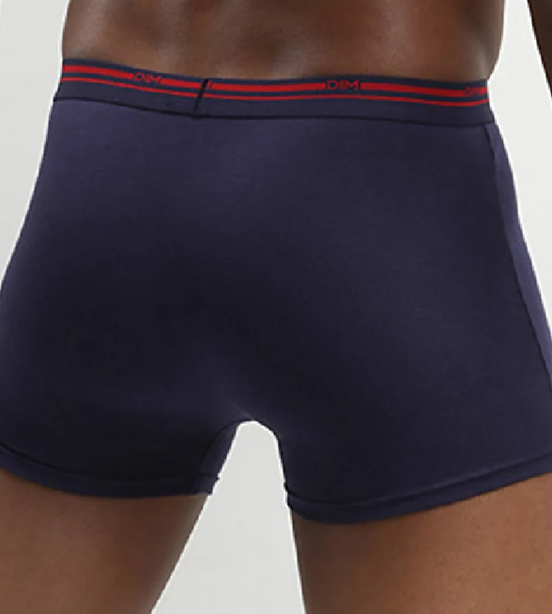 3er-Pack lavarote/dunkelblaue Boxershorts aus Stretch-Baumwolle - Classic Colors