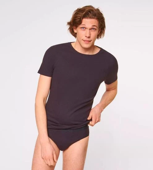 Sloggi men FREE Evolve O-Neck schwarz