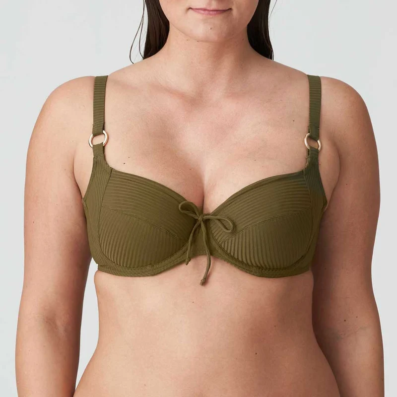 Vollschalen-Bikini-Top Sahara 4006310 oliv